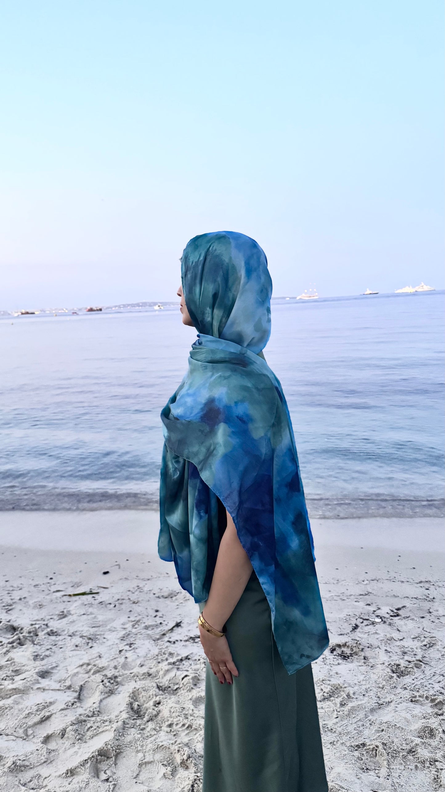 Printed Silk | Ocean Breeze