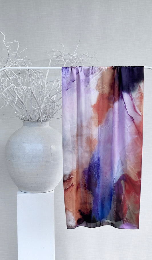 Printed Silk | Sunset Whisper