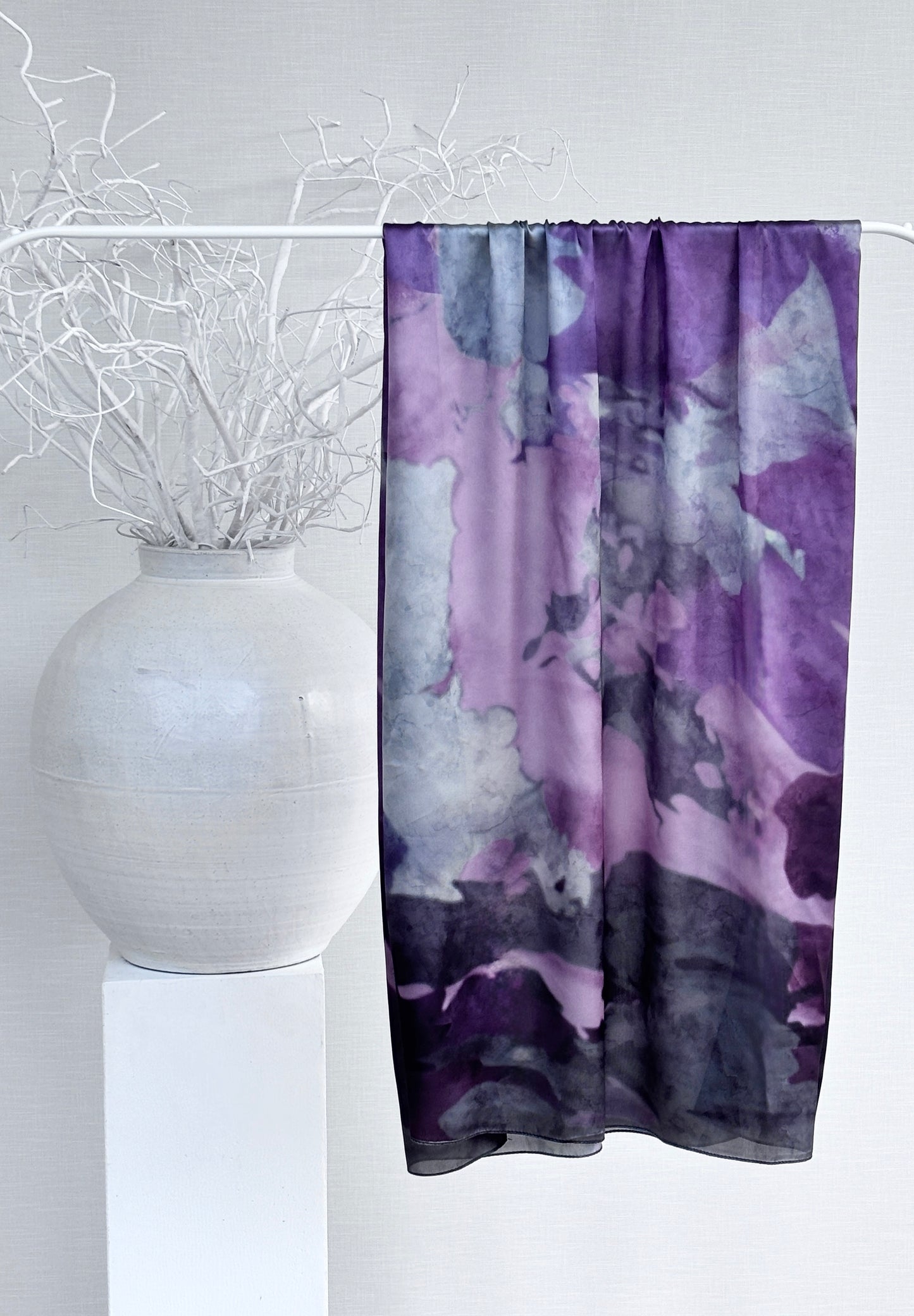 Printed Silk | Mystic Lavendar