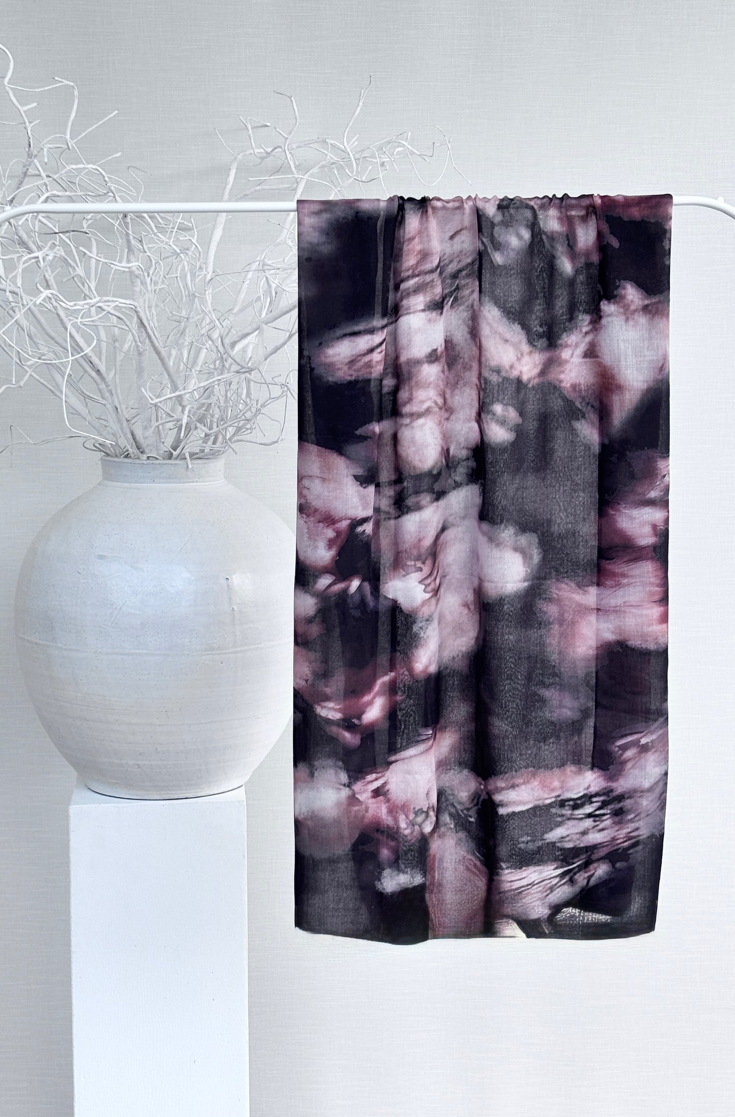 Printed Modal Hijab | Mocha Mist