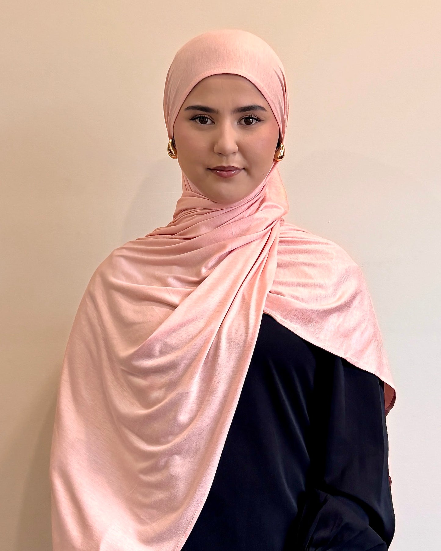 Premium Jersey Hijab | Blush Pink