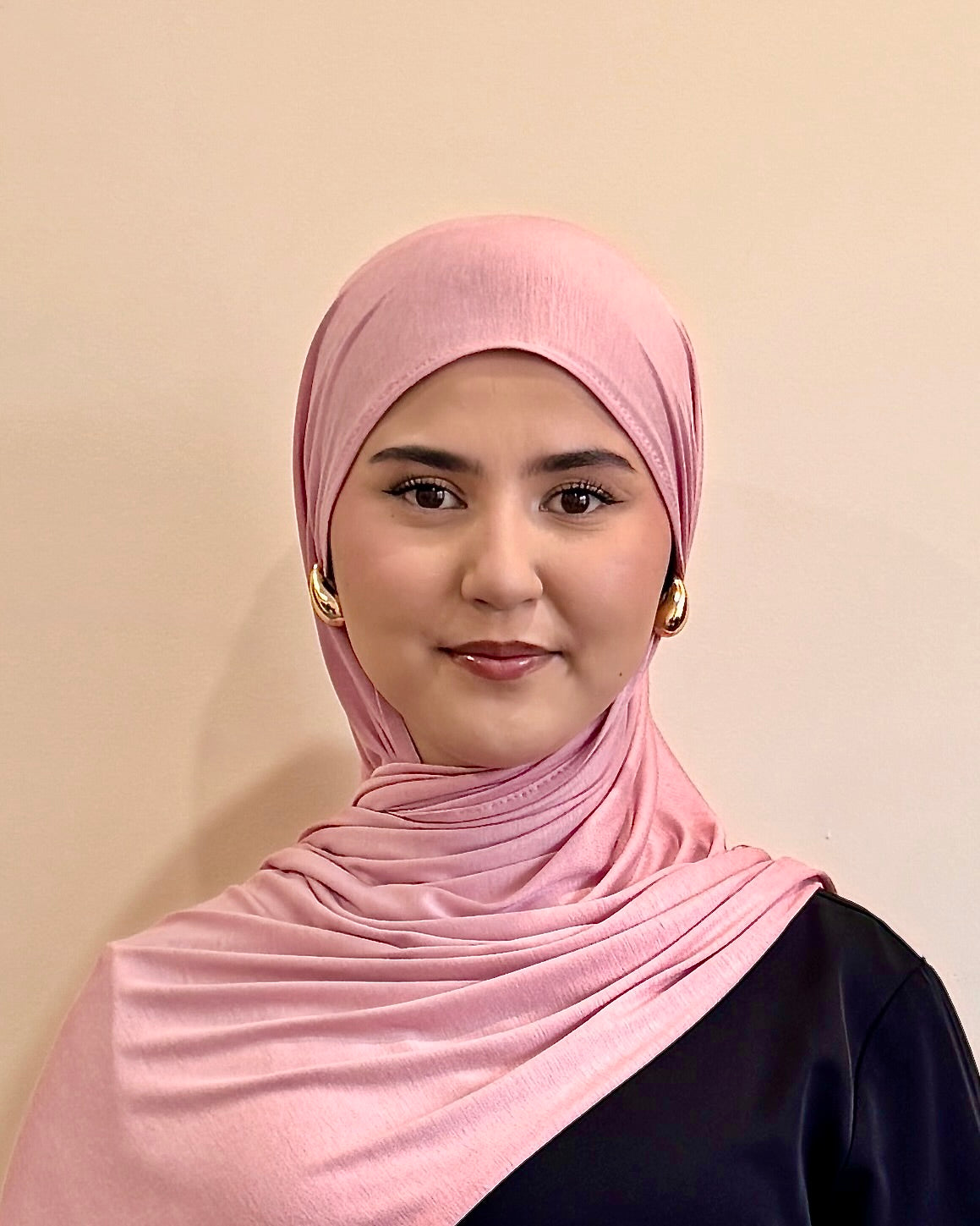 Premium Jersey Hijab | Rosewood Pink
