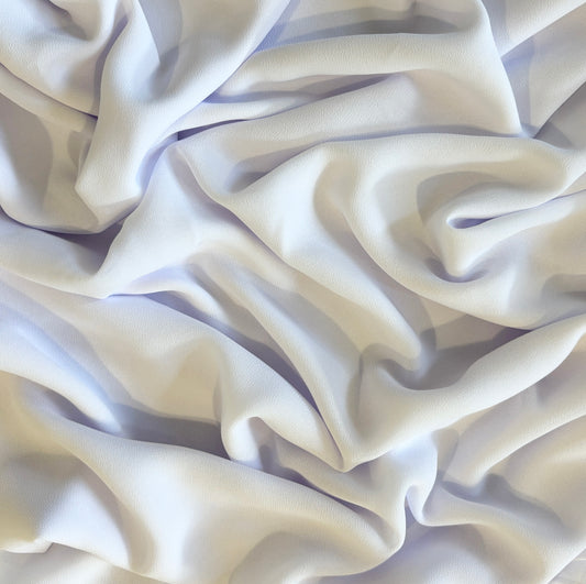 Chiffon Hijab Set | White